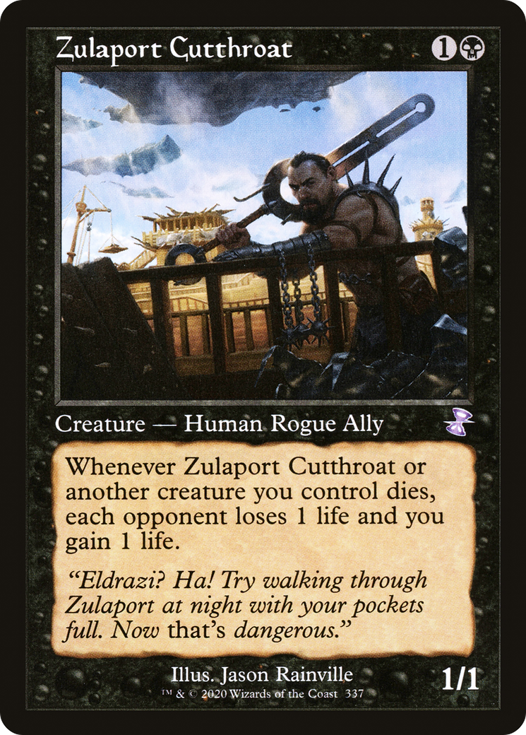 Zulaport Cutthroat (TSR-337) [Time Spiral Remastered] MTG Single Wizards of the Coast