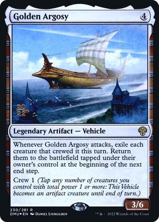 Golden Argosy (PRE-230) [Dominaria United Promos] Foil MTG Single Wizards of the Coast
