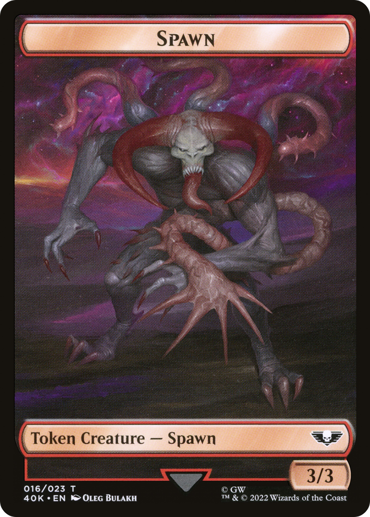 Spawn (T40K-016) [Tokens] Warhammer 40,000 Tokens MTG Single Wizards of the Coast