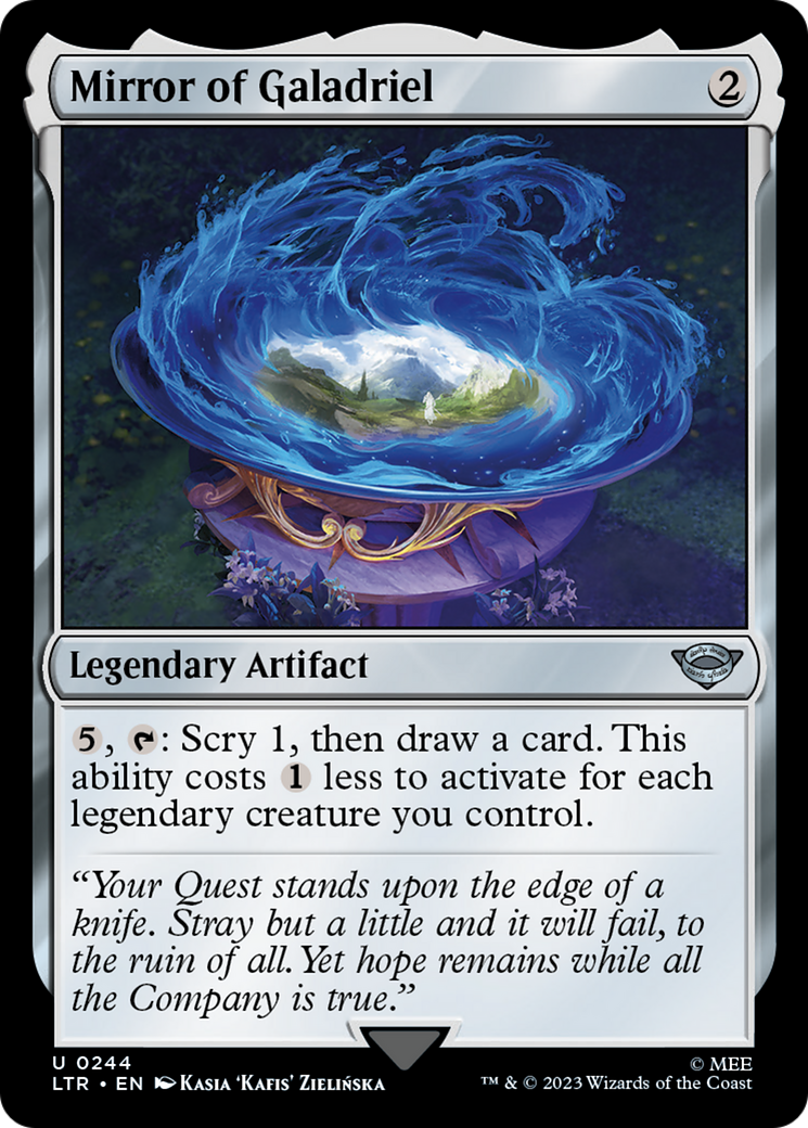 Mirror of Galadriel (LTR-244) [The Lord of the Rings: Tales of Middle-earth] MTG Single Wizards of the Coast