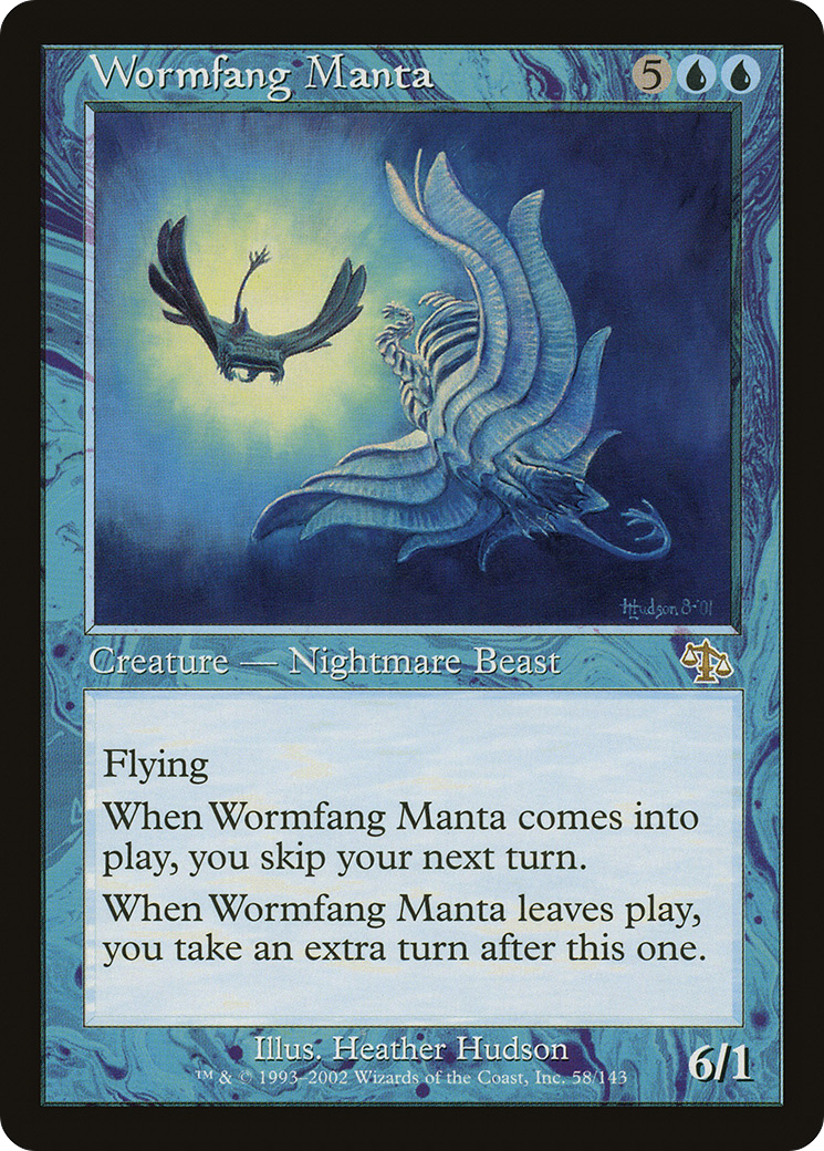 Wormfang Manta (JUD-058) [Judgment] MTG Single Wizards of the Coast