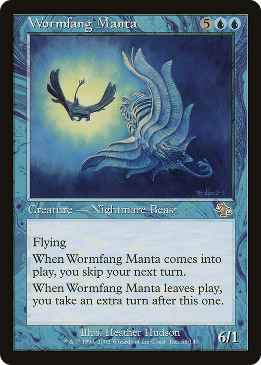 Wormfang Manta (JUD-058) [Judgment] MTG Single Wizards of the Coast