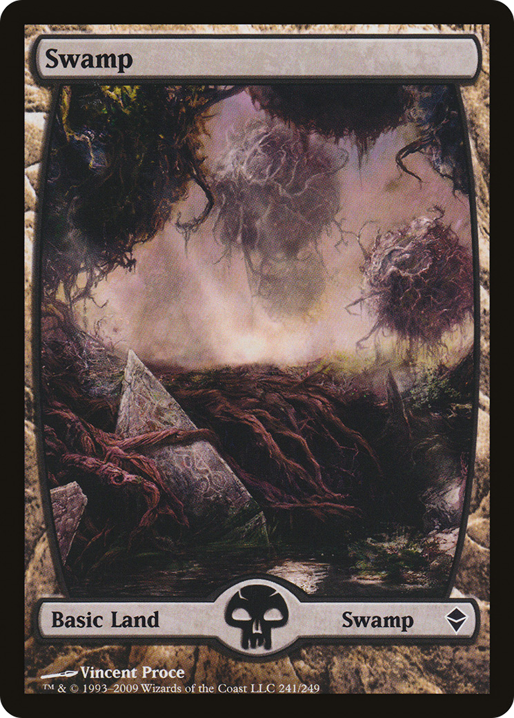 Swamp (ZEN-241) [Zendikar] MTG Single Wizards of the Coast
