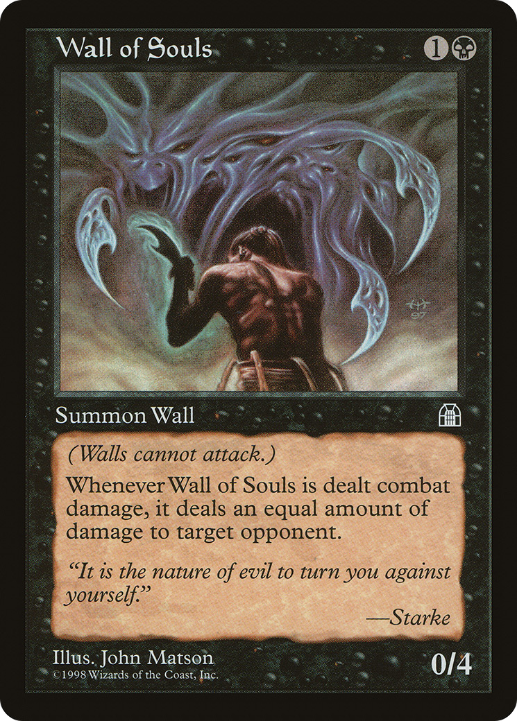 Wall of Souls (STH-075) [Stronghold] MTG Single Wizards of the Coast