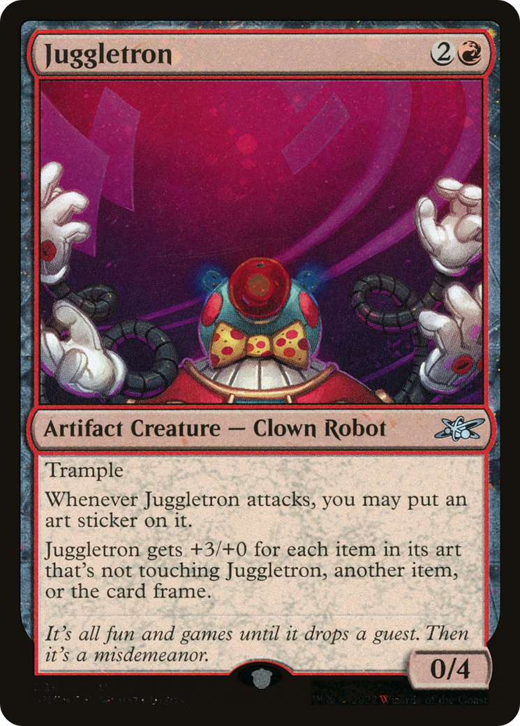 Juggletron (Galaxy Foil) (UNF-399) [Unfinity] Foil MTG Single Wizards of the Coast