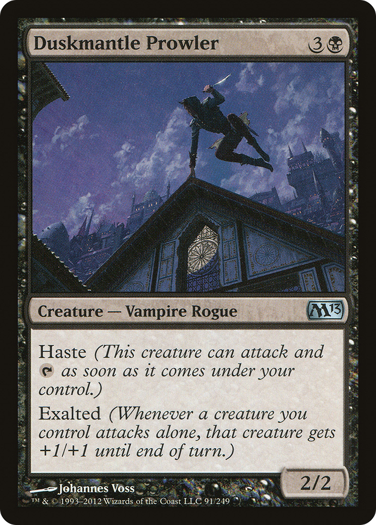 Duskmantle Prowler (M13-091) [Magic 2013] Foil MTG Single Wizards of the Coast