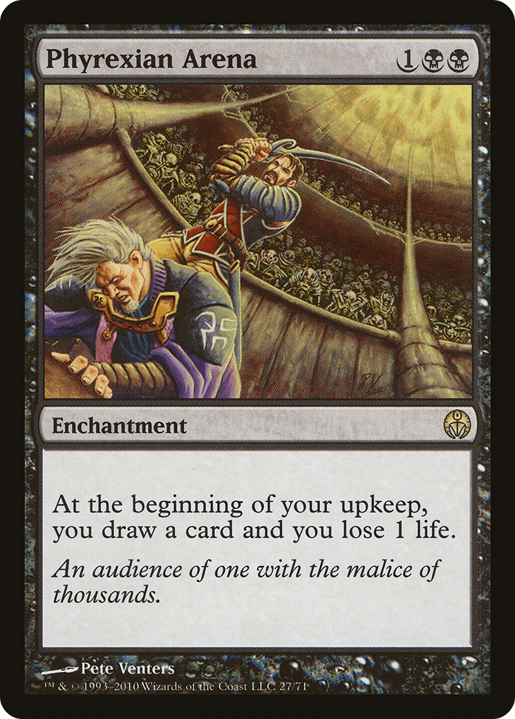 Phyrexian Arena (DDE-027) [Misc] Duel Decks: Phyrexia vs. the Coalition MTG Single Wizards of the Coast