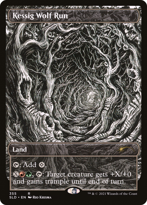 Kessig Wolf Run (SLD-355) [Secret Lair] Drop MTG Single Wizards of the Coast