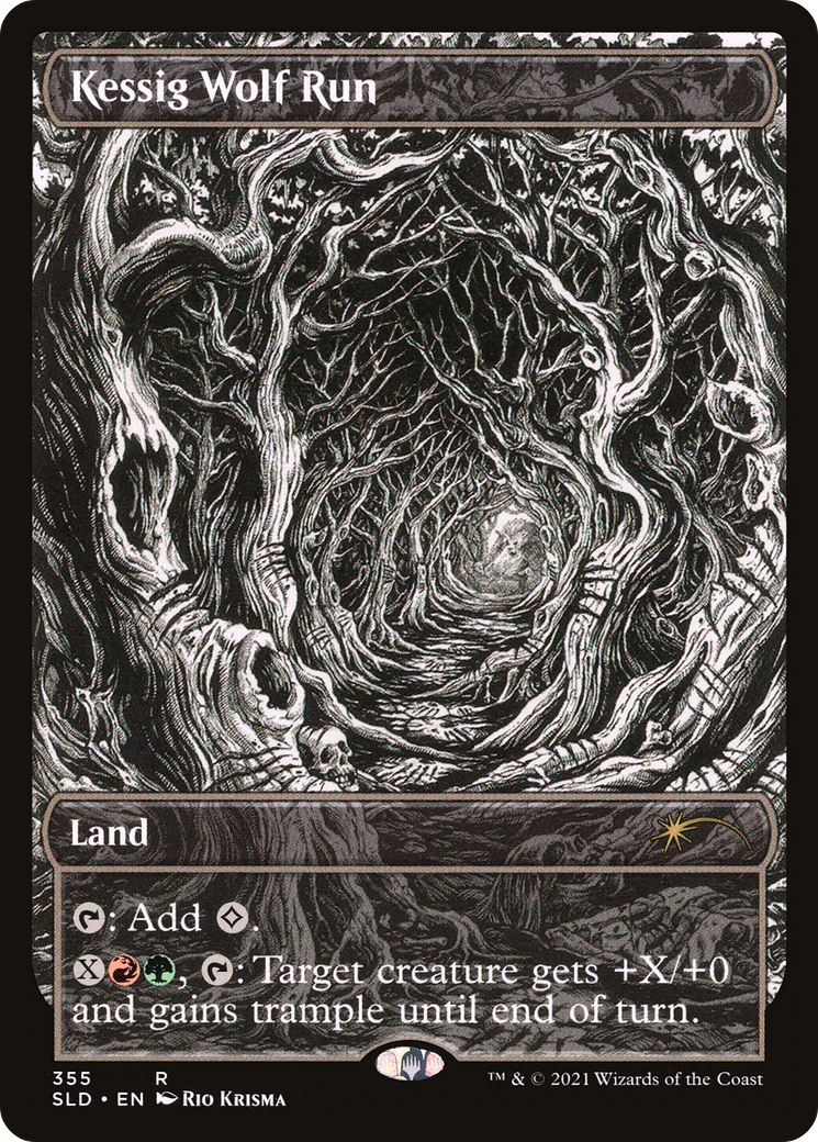 Kessig Wolf Run (SLD-355) [Secret Lair] Drop Foil MTG Single Wizards of the Coast