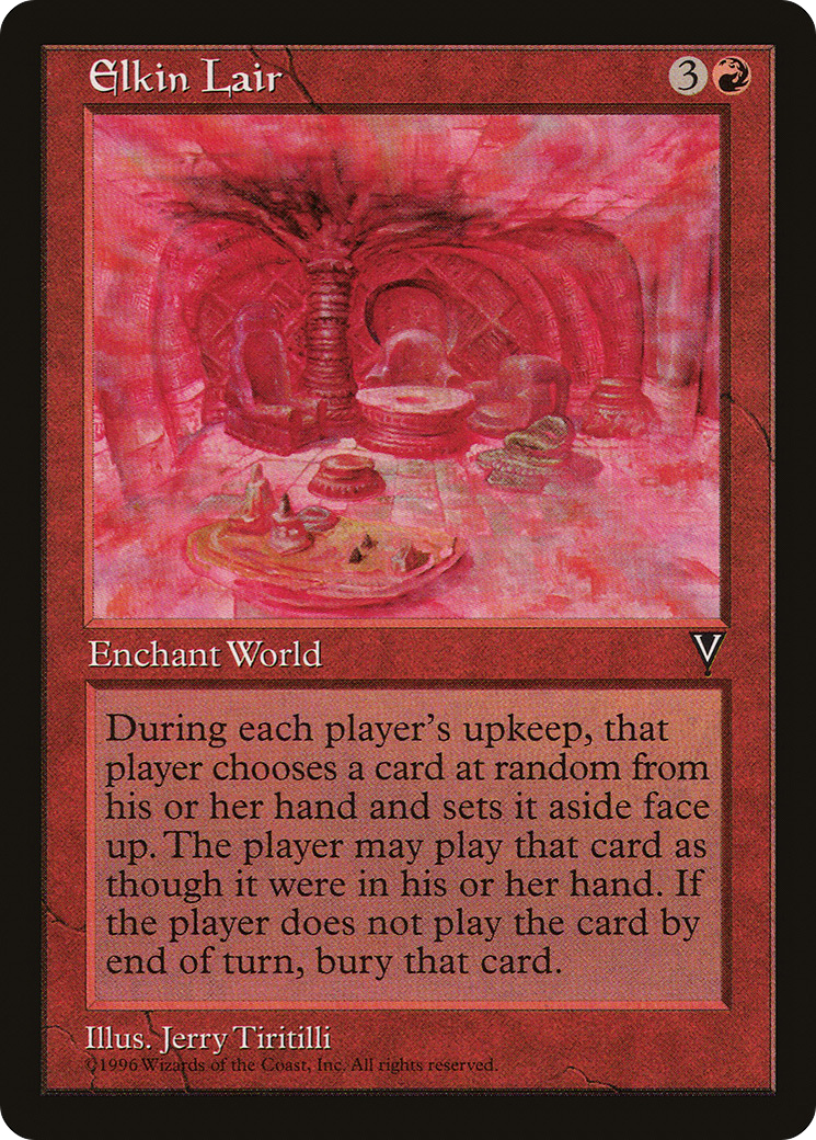 Elkin Lair (VIS-078) [Visions] MTG Single Wizards of the Coast