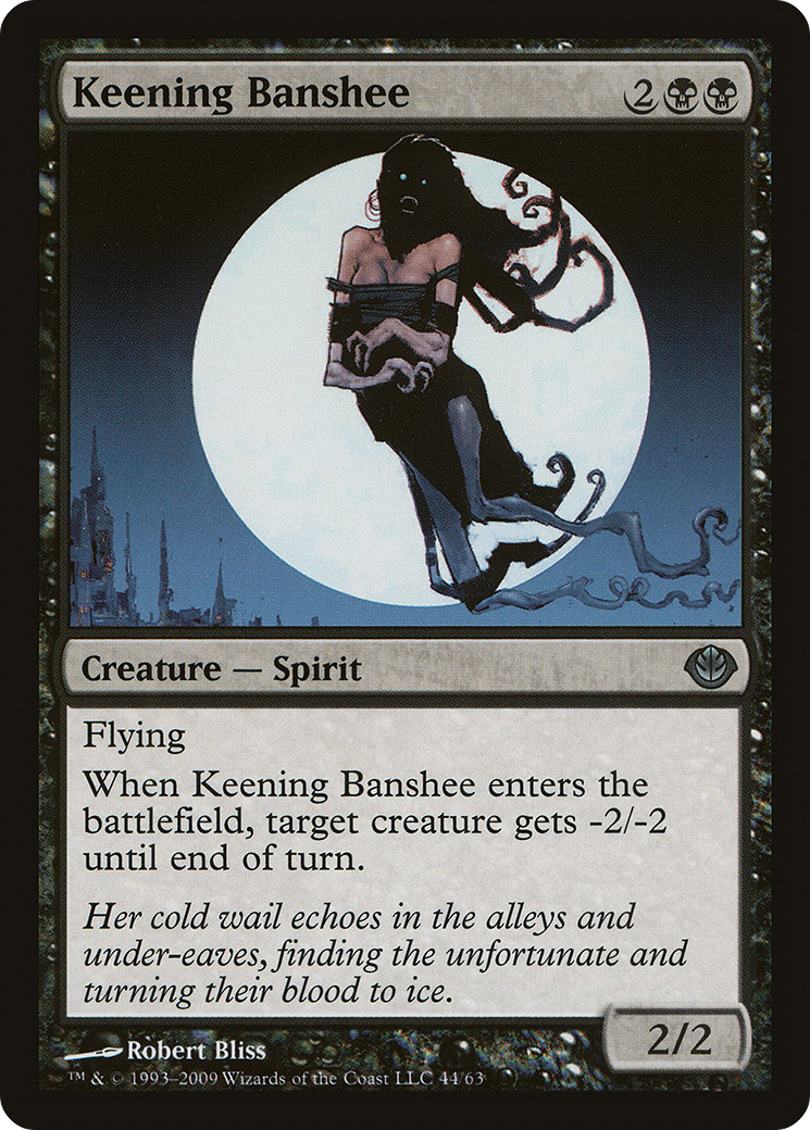 Keening Banshee [Duel Decks: Garruk vs. Liliana] MTG Single Magic: The Gathering
