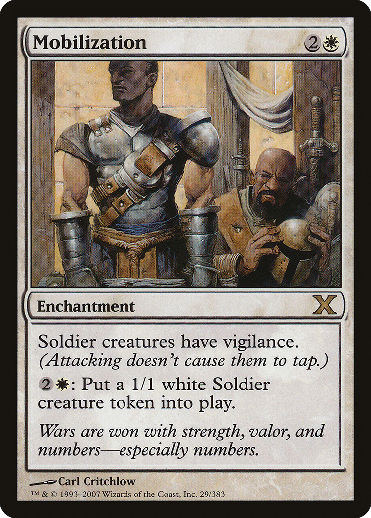 Mobilization (10E-029) [Tenth Edition] MTG Single Wizards of the Coast