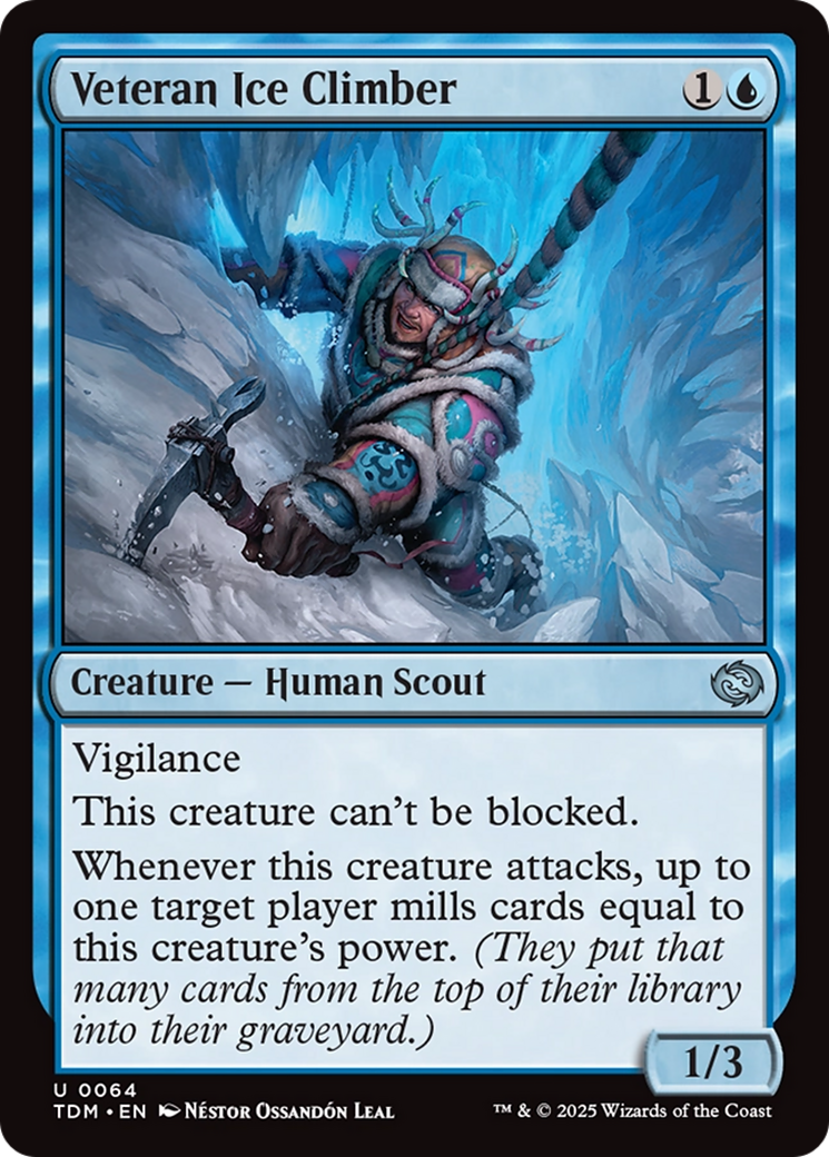 Veteran Ice Climber (TDM-064) [Tarkir: Dragonstorm] MTG Single Wizards of the Coast