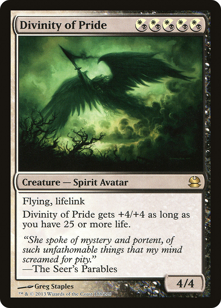 Divinity of Pride (MMA-188) [Modern Masters] Foil MTG Single Wizards of the Coast