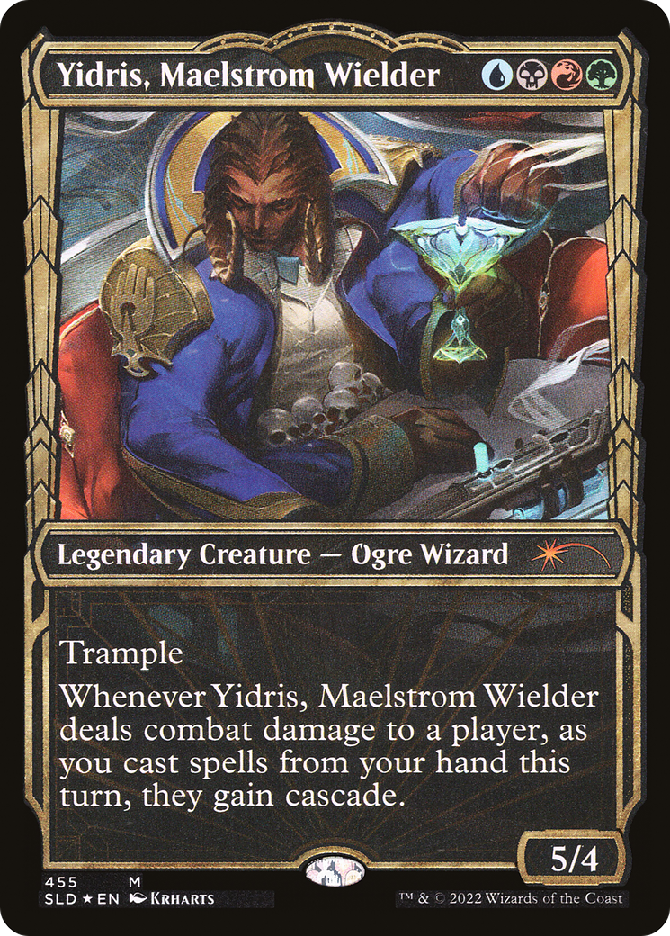 Yidris, Maelstrom Wielder (SLD-455) [Secret Lair] Drop (Showcase) Foil MTG Single Wizards of the Coast