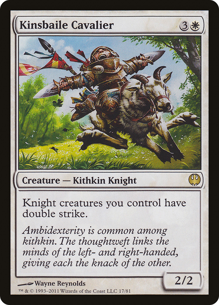 Kinsbaile Cavalier (DDG-017) [Misc] Duel Decks: Knights vs. Dragons MTG Single Wizards of the Coast