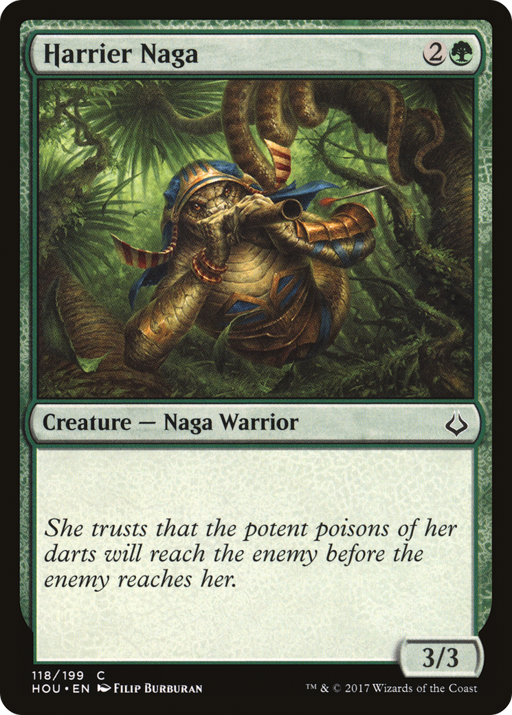 Harrier Naga (HOU-118) [Hour of Devastation] Foil MTG Single Wizards of the Coast