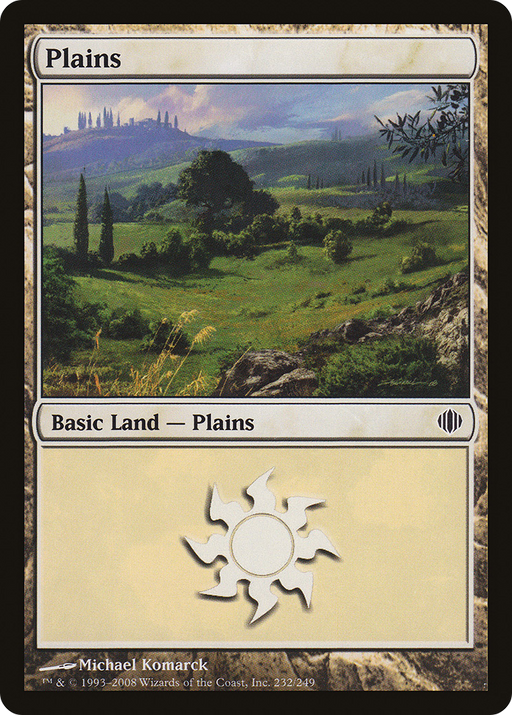 Plains (ALA-232) [Shards of Alara] MTG Single Wizards of the Coast