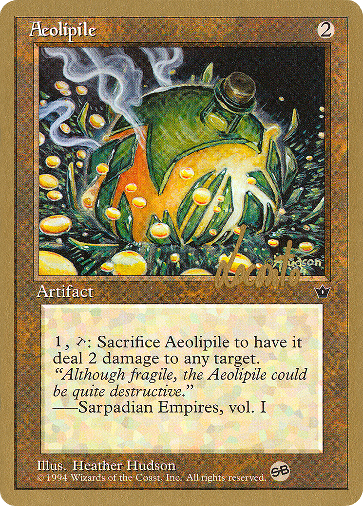 Aeolipile (WCD-ML81SB) [Misc] Pro Tour Collector Set MTG Single Wizards of the Coast