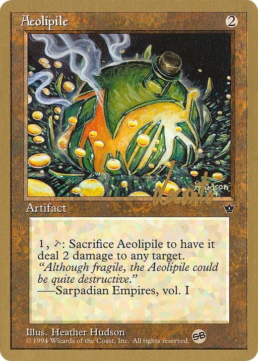 Aeolipile (WCD-ML81SB) [Misc] Pro Tour Collector Set MTG Single Wizards of the Coast