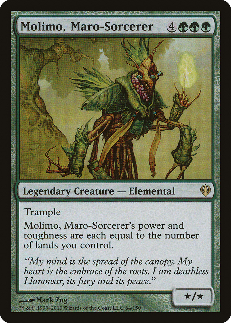 Molimo, Maro-Sorcerer (ARC-064) [Misc] Archenemy MTG Single Wizards of the Coast