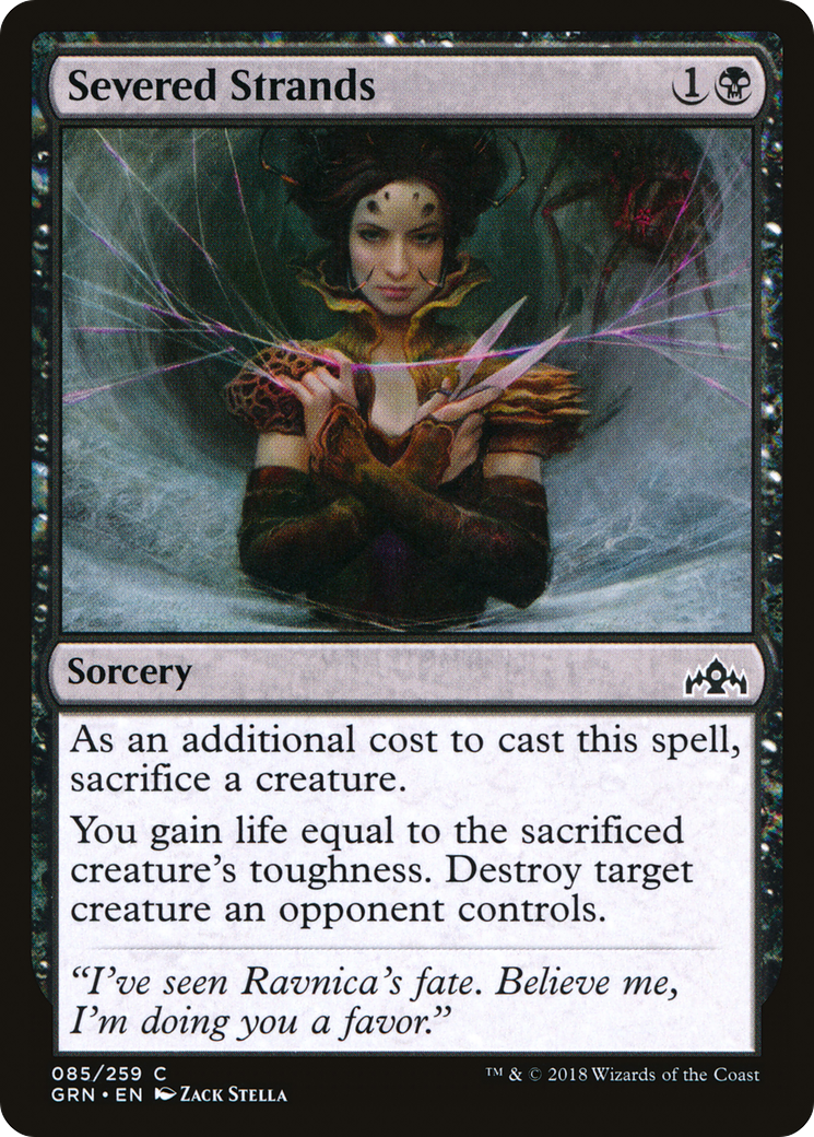 Severed Strands (GRN-085) [Guilds of Ravnica] MTG Single Wizards of the Coast