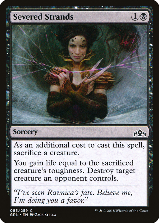 Severed Strands (GRN-085) [Guilds of Ravnica] MTG Single Wizards of the Coast