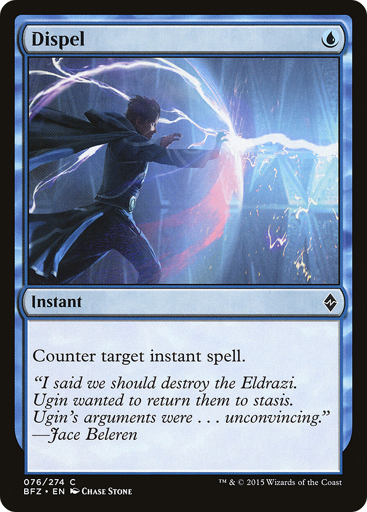 Dispel (BFZ-076) [Battle for Zendikar] Foil MTG Single Wizards of the Coast