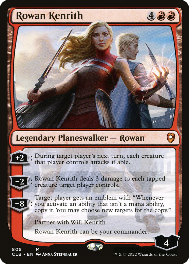 Rowan Kenrith (CLB-805) [Commander Legends: Battle for Baldur's Gate] MTG Single Wizards of the Coast