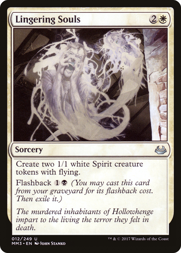 Lingering Souls (MM3-012) [Modern Masters 2017] MTG Single Modern Masters 2017