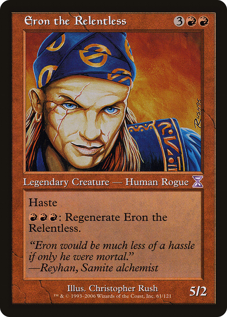 Eron the Relentless (TSB-061) [Time Spiral Timeshifted] MTG Single Wizards of the Coast