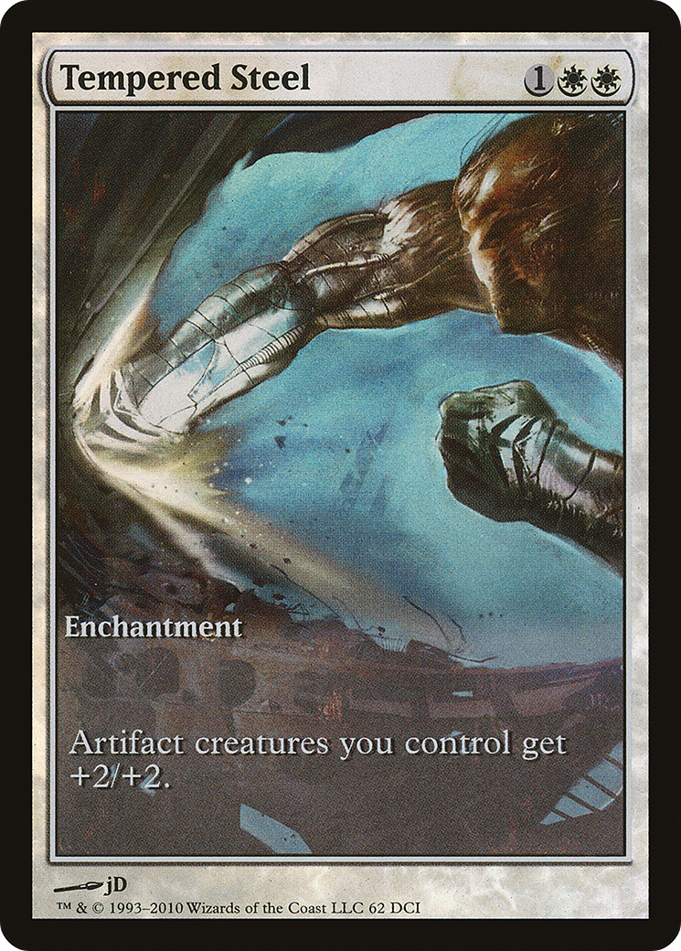 Tempered Steel (GAME-062) [Misc] DCI Promos Foil MTG Single Wizards of the Coast