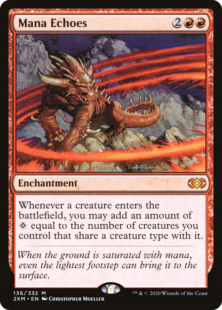 Mana Echoes (2XM-136) [Double Masters] Foil MTG Single Wizards of the Coast