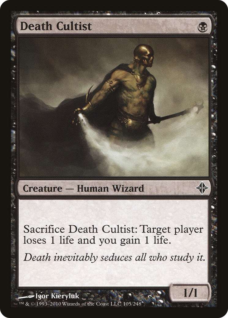 Death Cultist (ROE-105) [Rise of the Eldrazi] MTG Single Wizards of the Coast
