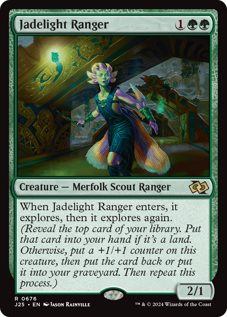 Jadelight Ranger (J25-676) [Foundations Jumpstart] MTG Single Wizards of the Coast