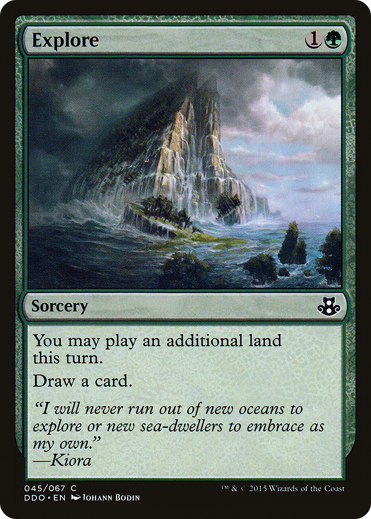 Explore (DDO-045) [Misc] Duel Decks: Elspeth vs. Kiora MTG Single Wizards of the Coast