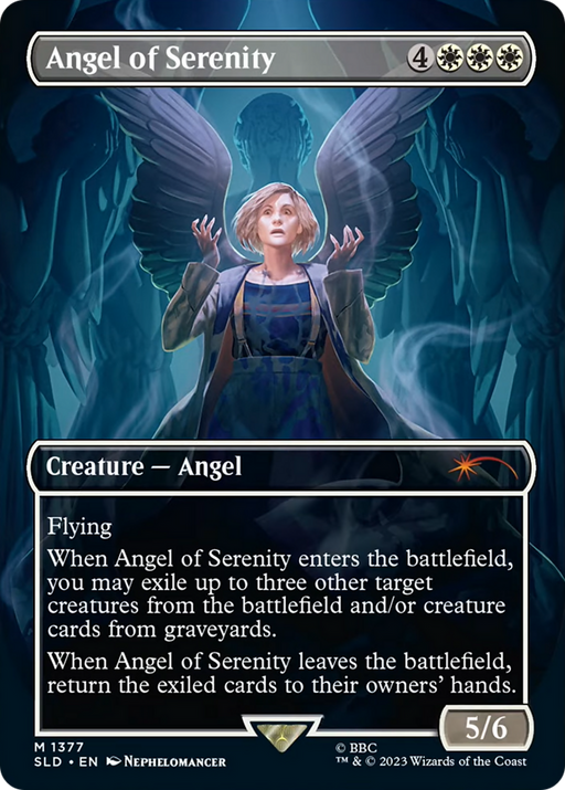 Angel of Serenity (SLD-1377) [Secret Lair] Drop (Borderless) MTG Single Wizards of the Coast