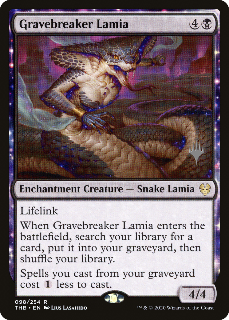 Gravebreaker Lamia (PPTHB-098) [Theros Beyond Death Promos] MTG Single Wizards of the Coast