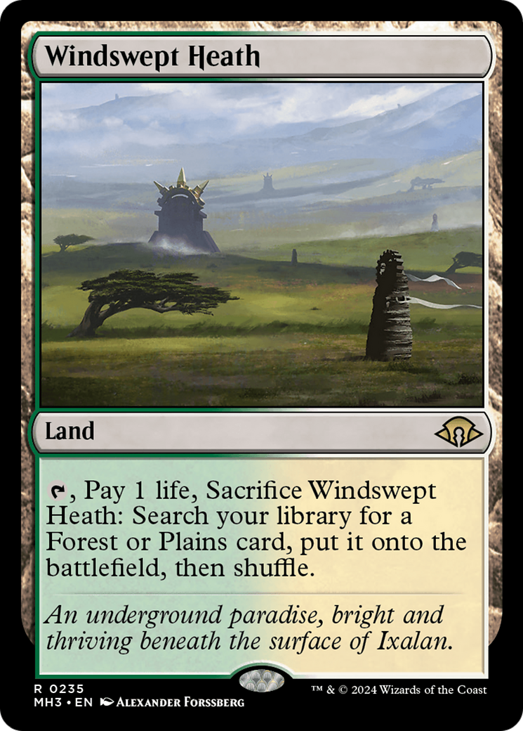 Windswept Heath (MH3-235) [Modern Horizons 3] MTG Single Modern Horizons 3