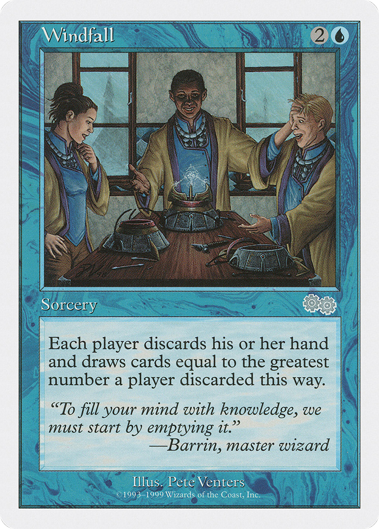 Windfall (BRB-099) [Misc] Battle Royale Box Set MTG Single Wizards of the Coast