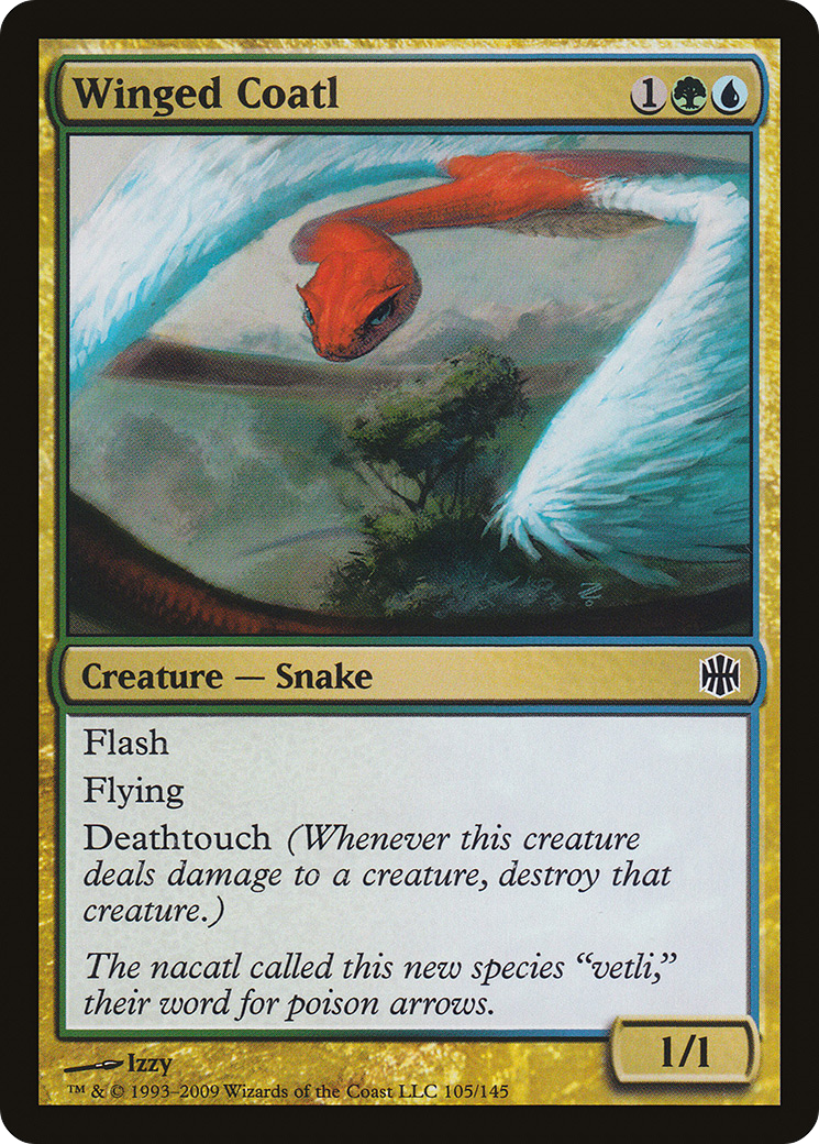Winged Coatl (ARB-105) [Alara Reborn] MTG Single Wizards of the Coast
