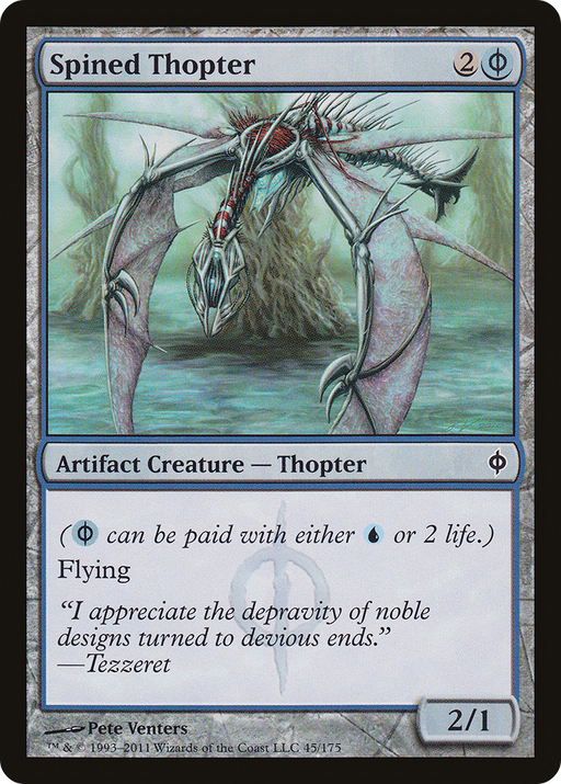 Spined Thopter (NPH-045) [New Phyrexia] Foil MTG Single Wizards of the Coast