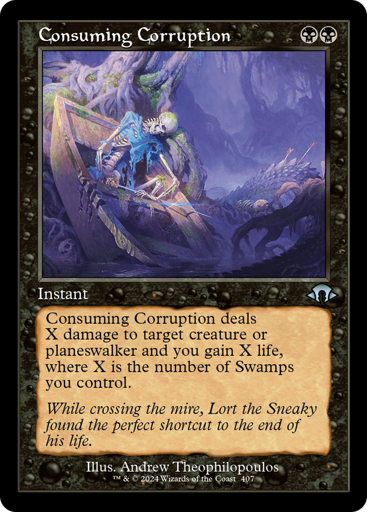 Consuming Corruption (MH3-407) [Modern Horizons 3] MTG Single Wizards of the Coast