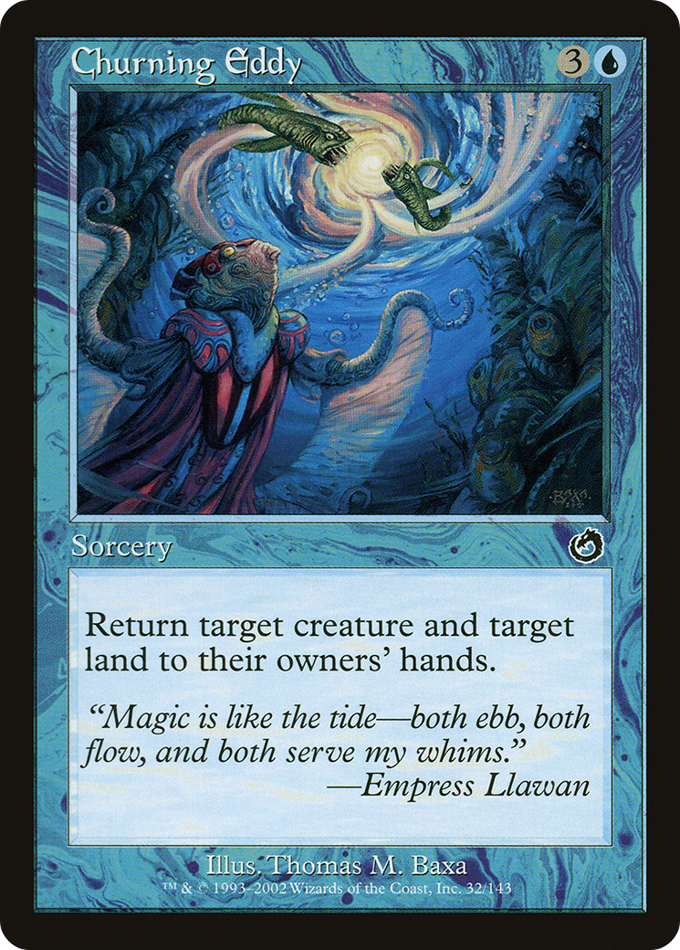 Churning Eddy (TOR-032) [Torment] MTG Single Wizards of the Coast