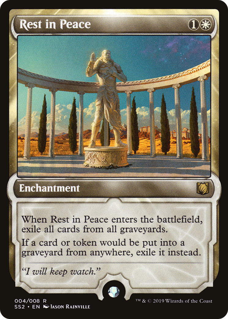 Rest in Peace (SS2-004) [Misc] Signature Spellbook: Gideon Foil MTG Single Wizards of the Coast