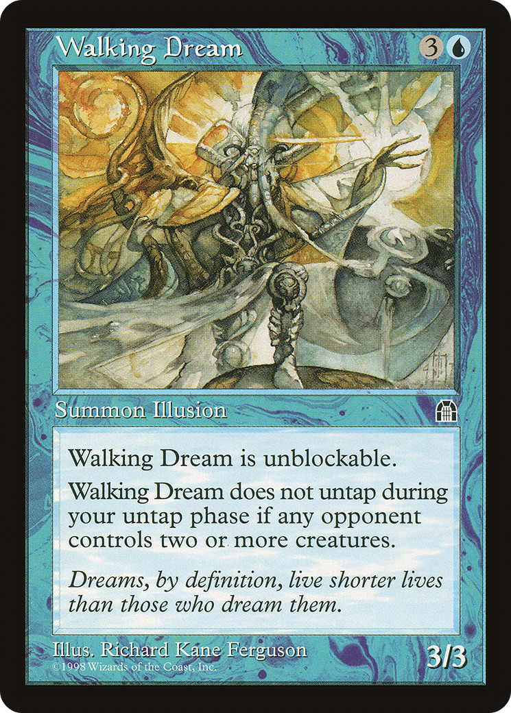 Walking Dream (STH-) [Stronghold] MTG Single Wizards of the Coast