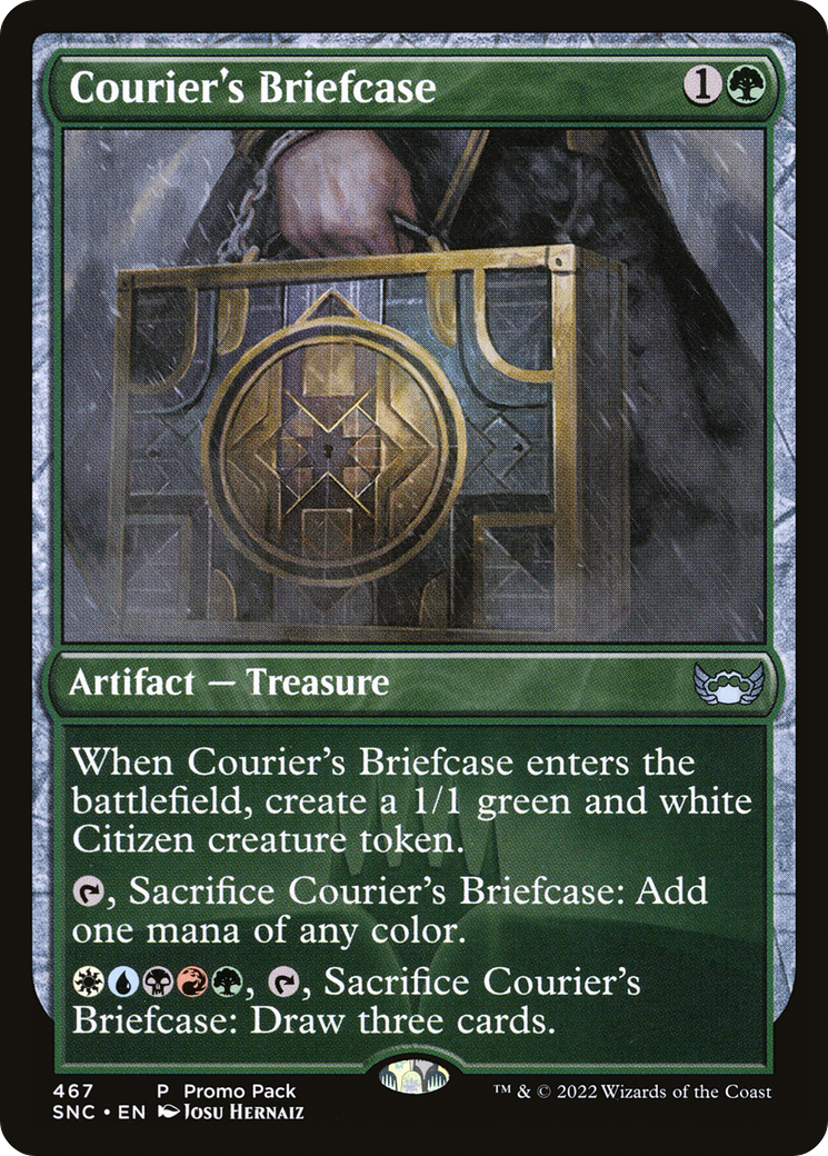 Courier's Briefcase (PPSNC-467) [Streets of New Capenna] Foil MTG Single Wizards of the Coast