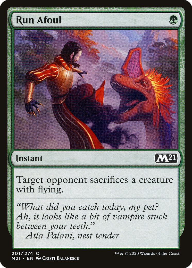 Run Afoul (M21-201) [Core Set 2021] MTG Single Wizards of the Coast
