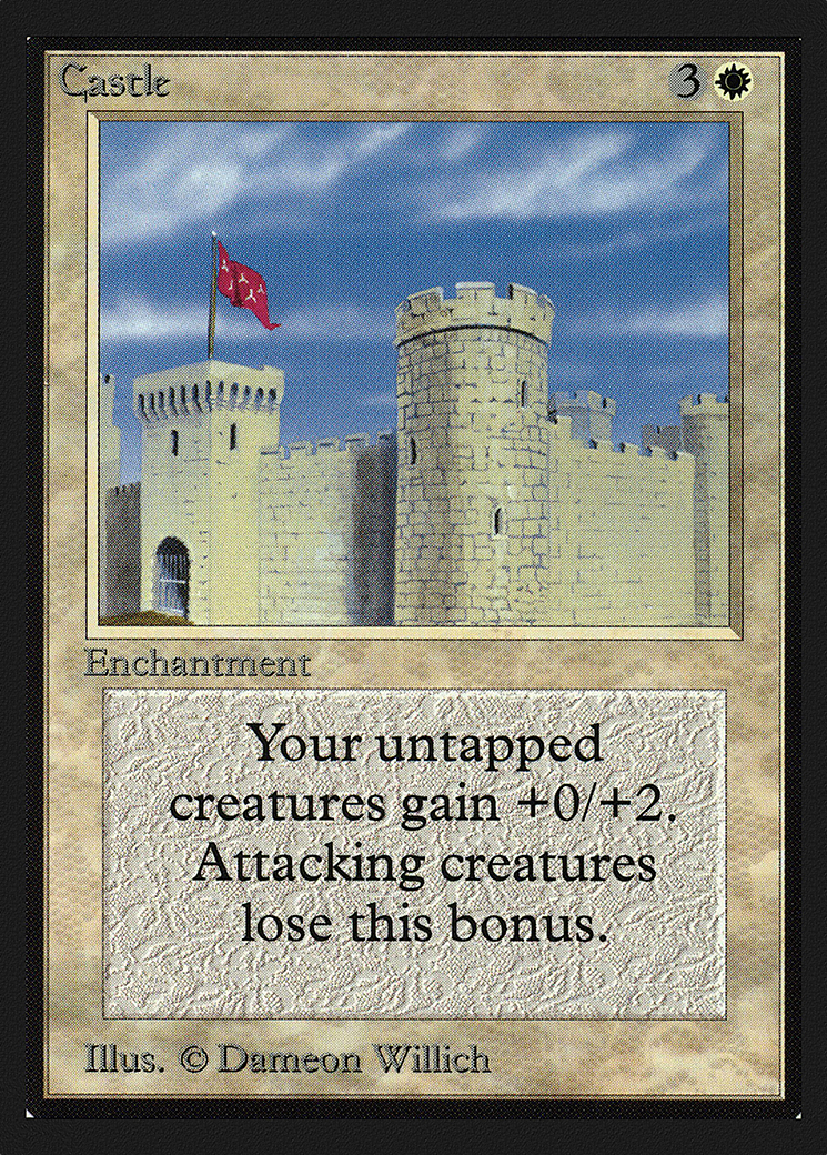 Castle (CE) (CED-) [Collectors' Edition] MTG Single Wizards of the Coast