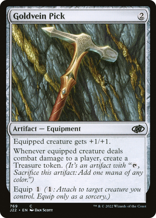Goldvein Pick (J22-769) [Jumpstart 2022] MTG Single Wizards of the Coast